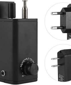 Jerliflyer DC 3-12V BBQ Roast Rotisserie Grill Motor Roaster Barbecue Tool Accessories (US 110V) 2