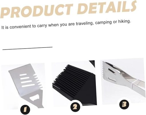Grill Brush for Outdoor Grill BBQ BBQ Tools Kit Outdoor Barbecue Supplies - Image 2