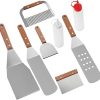 Totority Outdoor BBQ Tools Set Grill Barbecue Tool Kit Grill Tin Foil Picnic Barbecue Accessories 4