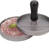 2 Sets Non-Stick Burger Press Set, with Detachable Handle Round Shape Hamburger Maker, Aluminum Burger Mould Press, for Making Burgers Barbecue Kitchen Supplies 3