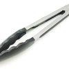 Catering tongs 2pcs Stainless Steel Food Tongs Long Handle BBQ Tongs Steak Tongs Kitchen Cooking Tools Accessories 3