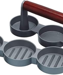 Mini Non Stick Burger Press, Aluminium Hamburger Patty Press Kitchen Cooking Tool & Grilling BBQ Accessories