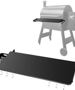 Folding Shelf for Traeger Grills Pro 780 & Ironwood 885, Grill Accessories-Folding Shelves for Traeger pro 780 Accessories, Replacement for Traeger BAC442 Folding Shelf, 33" x 12"