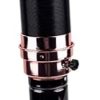 Extendable Barbecue Exhaust Pipe BBQ Chimney Flexible Heat Resistance Accessories Roast Meat Shop Convenient 27.9-86.6inch, Gold 3