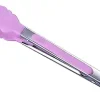 Mini Tongs Food Tong Stainless Steel Kitchen Tongs Silicone Nylon Non-Slip Cooking Clip Clamp BBQ Salad Tools Grill Kitchen Accessories Tongs 3