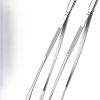 Sturdy Bbq Sticks 100pcs 38.5cm Stainless Steel Skewers for Grilling Outdoor Barbecue Tools 4