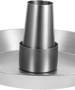 PRETYZOOM Chicken Roaster Tool Roasting Rack -ready Stainless Steel Stand for Barbecue
