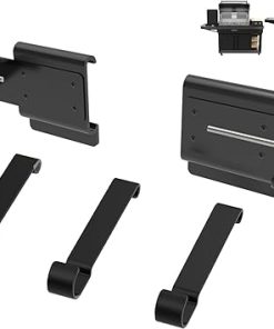BAC644 Paper Towel Roll Holder for Traeger Grills P.A.L. Pop-And-Lock Roll Rack, Traeger Ironwood, Timberline, Flatrock Grills, BAC614 Adjustable Holder &BAC643 Hook for Traeger Pal Accessories