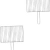 barbeque grill outdoor,1pc Flip Tool Grilling Steak Handle Fishes Barbecue Duty Baskets Kabob for with Other Outdoor Foldable Steel Salmon Clamp Fish Accessories Removable Vegetable Net Heavy Grill an