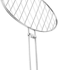 Grilling Basket,Grill Rack,Grill Grate,1PC Stainless Steel Barbecue BBQ Grill Basket Double Fish Grilling Basket for Outdoor Cooking (Size S)