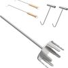 Grilling Accessories BBQ Grill Tools Set, 13 Pcs Stainless Steel Barbecue Grill Tools Kit with Injector, Barbecue Utensil Gifts 3