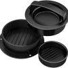 Press ABS Round Shape Non-Stick Stuffed Grill Press Mould Kitchen Accessories Grill Maker Mould