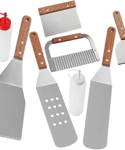Grill Accessories Set 8pc BBQ Utensils for Grilling Tools Outdoor Grill Utensils Kit
