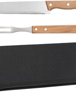 Mipcase 3 Sets BBQ Grill Accessories Set Stainless Steel Fork Cutter Grilling Tool Kit Case Multi-Functional Outdoor Grilling Utensils 2