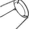 POPETPOP Outdoor Tripod Cooking Rack Durable Steel Campfire Stove Holder Stand for Versatile Boiling Grilling and Simmering Stable Tripod Design for Camping and Fire Pit Use