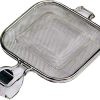 Stainless Steel Sandwich Grilling Basket, Portable Grilling Basket, Sandwich Grill Net Food Bread Grill Net Breakfast Baking Tools-2pcs