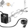 BBQ Grill Rotisserie, Outdoor Large Grill Rotisserie Automatic Barbecue Kit, Electric Motor, 5 Height Adjustment, 360° Rotation, for Camping Picnic, Outdoor Party 4