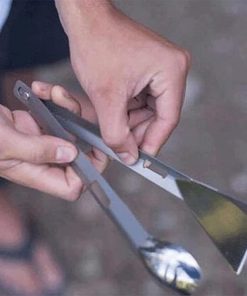 TEMKIN Cooking Tongs Utensil for Camping Cooking and Eating Kitchen Accessories Barbecue Salad Food Clip BBQ Tongs Tongs 2
