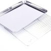 Outdoor Barbecue Tool Set, Stainless Steel Barbecue Utensils, Multi-Function Barbecue Tools, Portable Barbecue Equipment, Home Barbecue Accessories (White-Dinosaur Doodle4) 4