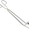 Skewer Stand Air Fryer Accessories Grill for Home Kitchen Dehydrator Rack (Color : Silver, Size : 21.5x21x4.5cm) (Silver 21.5x21x4.5cm) 4
