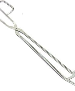TEMKIN Pliers Kitchen Tong Heat Resistant Hollow-Out Barbecue Clip Food Tongs BBQ Accessories Stainless Steel Material Tongs (Color : 30cm)