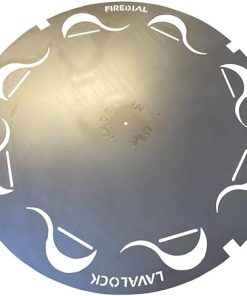 FireDial Baffle Plate Heat Management System for Charcoal BBQ and Barbecue Smokers, UDS, WSM, Kettle (For 26 in. Kettle)