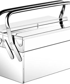 DOITOOL Bbq Folding Case Folding Box Tools Storage Case Charcoal Grill Portable BBQ Grill Accessories, Suitcase Industrial Cabinet Multi- Function Storage Box