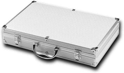 KANDUO BBQ Tool Aluminum Carrying Case, Deluxe Grill Set,32PCS Stainless Steel Grill Accessories with Thermometer,for Camping/Backyard Barbecue - Perfect Grill Gifts for Men - Image 2