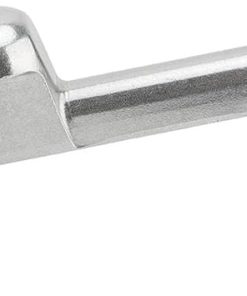 Commercial Griddle Scraper Flat Top Grill Scraper with Ergonomic Aluminum Handle for Outdoor Grill Cleaning