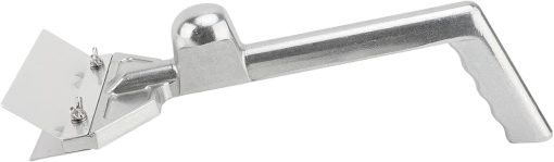 Commercial Griddle Scraper Flat Top Grill Scraper with Ergonomic Aluminum Handle for Outdoor Grill Cleaning