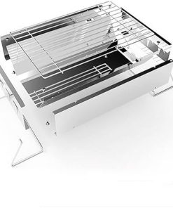 BBQ Grills Patio Barbecue Charcoal Grill Stove Stainless Steel Outdoor Camping Picnic BBQ Accessories Tools
