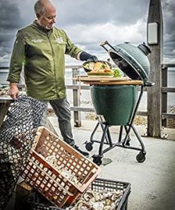 Big Green Egg L Large intEGGrated Rolling Nest + Handler 2