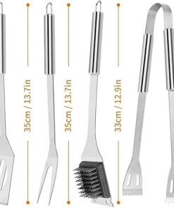 Stainless Steel BBQ Tool Set BBQ BBQ Accessories Outdoor Camping Cooking Tool Kit BBQ Utensils 2