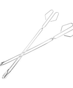 Stainless Steel Tongs Clip Small Grabber Tool for BBQ Grill Accessories Portable up Tool for Camping