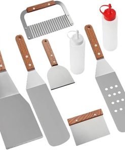 1 Set Portable Grill Tools Heavy Duty BBQ Accessories for Camping and Outdoor Cooking Ergonomic Design Easy to Clean Compact and Lightweight Grilling Utensils