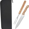 BESPORTBLE 3 Sets BBQ Grill Accessories Fork Cutter Grilling Tool Kit Tool Case Kitchen Essentials for Outdoor Cooking