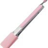 Drain Tongs Plain Food Clip BBQ Accessories Outdoor Barbecue Tool Portable Bread Tong BBQ Tool Barbecue Clamp Stainless Steel Food Tong Food Clamp with Plastic Handle/749 4