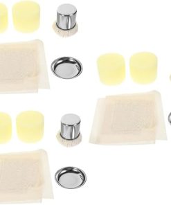 3 Sets Replaceable Fabric Cooking Brush Pancake Basting Brush Grease Pan Oil Wiper Household Accessory