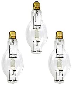 RAParts Pkg of (3) Metal Halide M1000/U/BT37 1000W 11-1/4" L x 4-1/2" Diameter