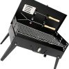 BBQ Accessories, Flat Griddle Accessories Grill Spatula Set with Scraper, Long/Short Spatulas Outdoor BBQ Tool,6-Piece 3