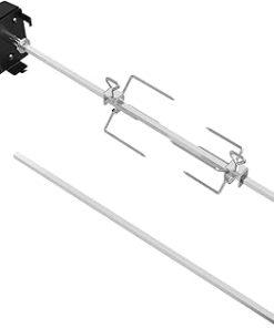 only fire Stainless Steel Rotisserie Kit BBQ Grilling Accessories Replacement for Masterbuilt Gravity 560 and 1050 Series Grills 2