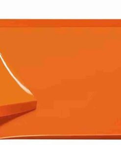Griddle Mat Protective Cover Heavy Duty Non Stick Silicone Griddle Tool Mat Orange for 36 Inch Griddles Outdoor Grilling Enthusiasts Food Grade Silicone 35.5in x 21.6in x 0.98in