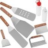BBQ Grill Mesh Stainless Steel round BBQ Grill Mesh Home Roast Nets Bacon Grill Tool Iron Nets barbecue accessories non-stick BBQ Mat Grid(29.8cm) 3