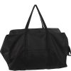 Jerliflyer BBQ Tool Bag Portable Wear Black BBQ Grilling Tool Storage Tote Bag, 74x57x43cm BBQ tool bag