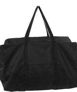 Jerliflyer BBQ Tool Bag Portable Wear Black BBQ Grilling Tool Storage Tote Bag, 74x57x43cm BBQ tool bag