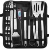 MaGiLL 13 Piece BBQ Tools Set BBQ BBQ Accessories Outdoor Camping Cooking Tools Kit BBQ Utensils Kit 4
