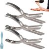 Complete BBQ Accessories – 16PC Grill Set with Spatula, Tongs, Skewers, Case – Barbecue Tools for Father’s Day, Wedding, Anniversary, 16 Piece, Silver(5pcs) 3