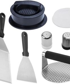 1 Set Barbecue Tool Set Grill Food Brushes for Basting Griddle Tools Griddle Accessories Kit Burger Press for Griddle Baking Brush Cooking Brush Food Brushes for Cooking