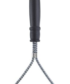 Rösle Cleaning Brush, Enamel Steel Chrome Plastic Stainless Steel, Black/Silver, uni