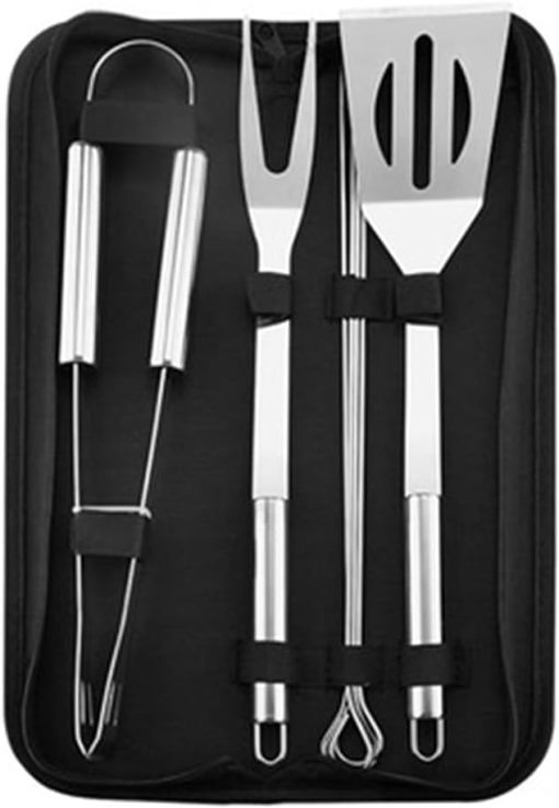 MaGiLL BBQ Grilling Tool Sets Stainless Steel Spatula Fork and Clip Grill Accessories Perfect for Barbecue and Grilling Gadgets